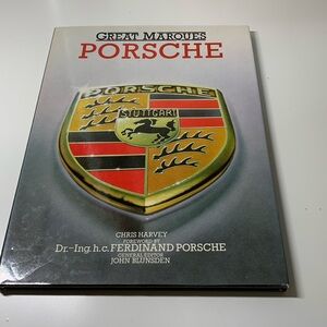 VINTAGE GREAT MARQUES PORSCHE Hardcover Book